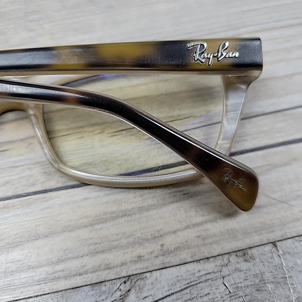 Ray-Ban RB5255 5075 Eyeglasses Frames Only Tortoise Women 51-16-135mm Full Rim - Picture 8 of 11